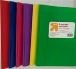 2 pocket folder with prongs 